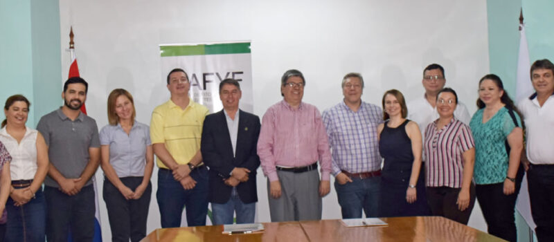 CAFYF y la Facultad de Ciencias Agrarias de la UNA firman convenio de cooperación