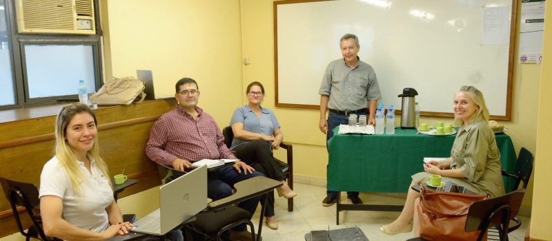 CAFYF y la Universidad Columbia del Paraguay coordinan acciones en el marco del convenio marco