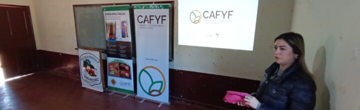 CAFYF y la DEA difundieron Buenas Prácticas Agrícolas a estudiantes de la Escuela Agrícola de San Pedro del Ycuamandyyú